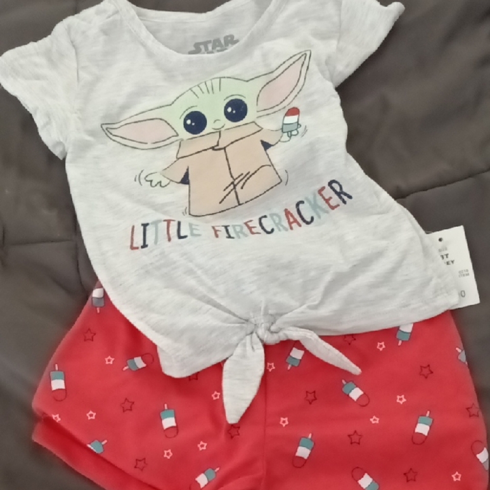 Star Wars Kids outfit - Gray and Red